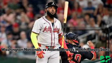 Washington Nationals vs Atlanta Braves Match Player Stats