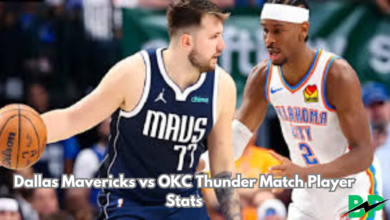 Dallas Mavericks vs OKC Thunder Match Player Stats