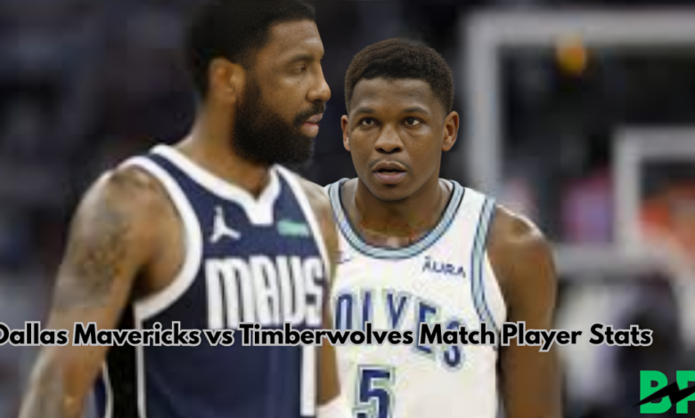 Dallas Mavericks vs Timberwolves Match Player Stats