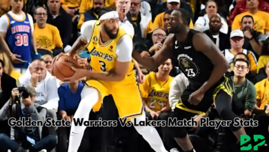 Golden State Warriors Vs Lakers Match Player Stats