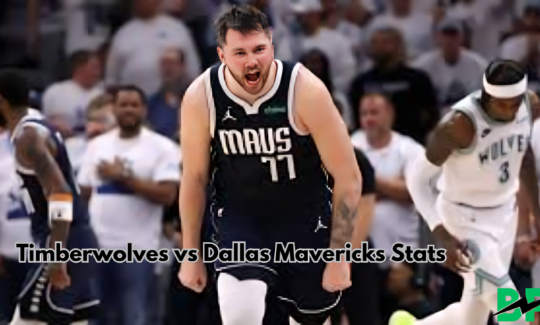 Timberwolves vs Dallas Mavericks Stats